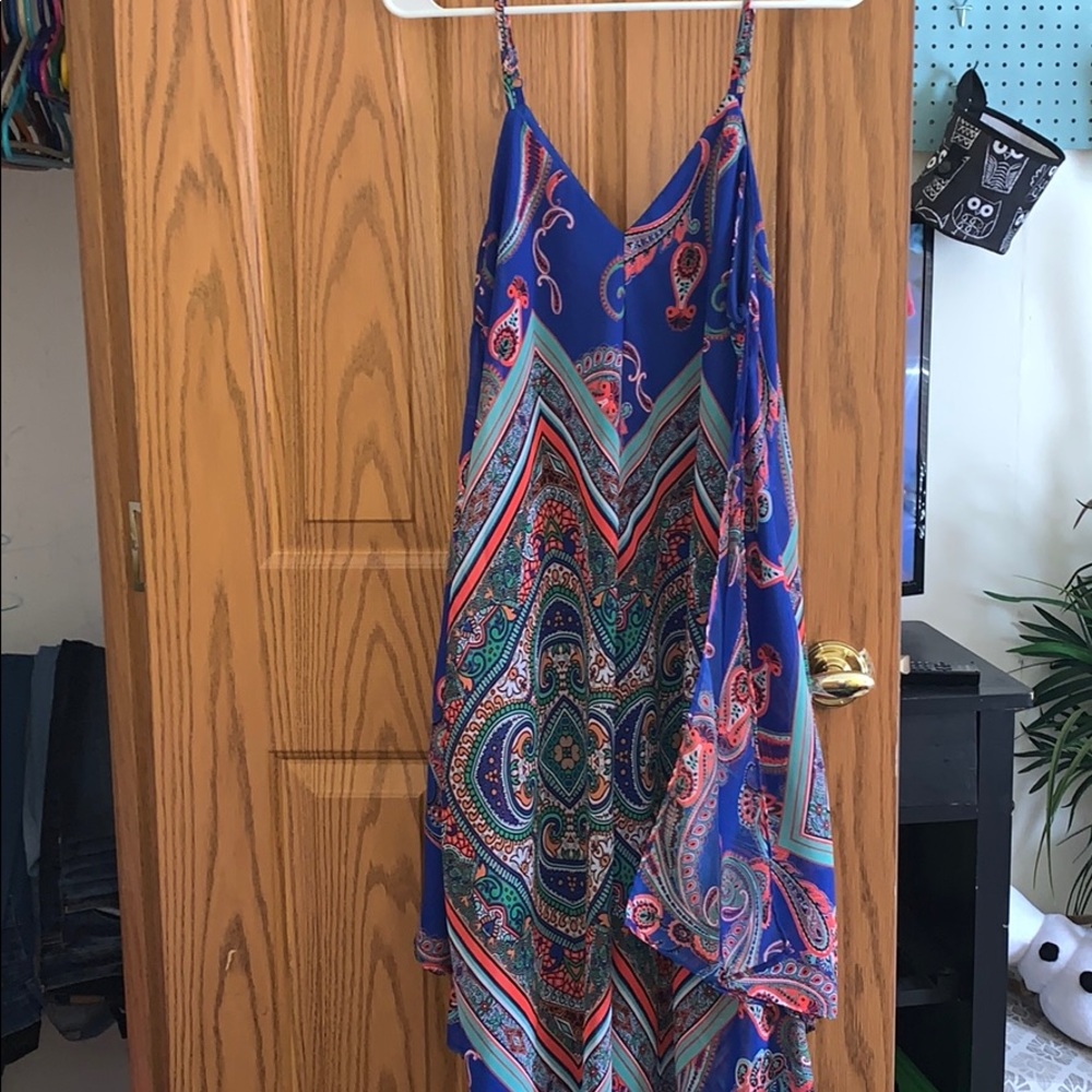 a pattered sequin hearts dress